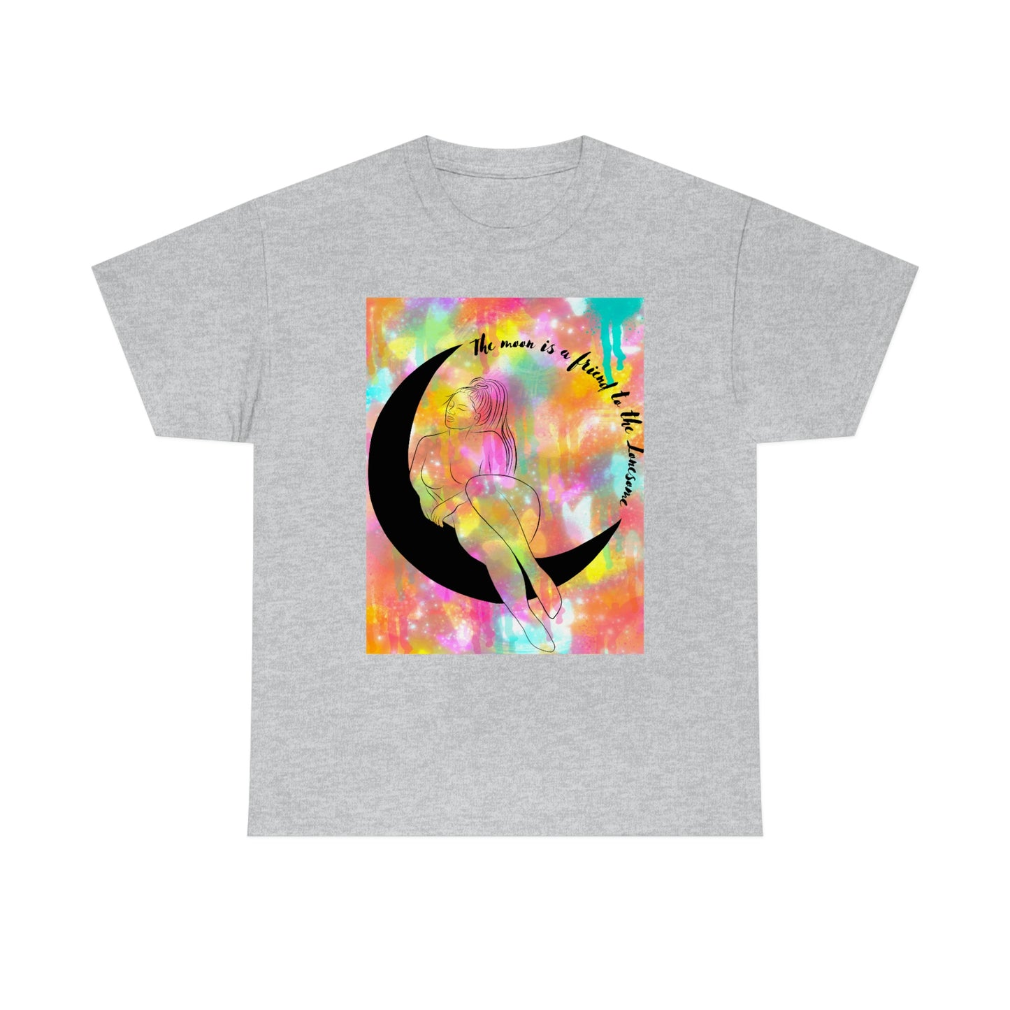 Lonesome Moon Goddess Unisex Heavy Cotton Tee