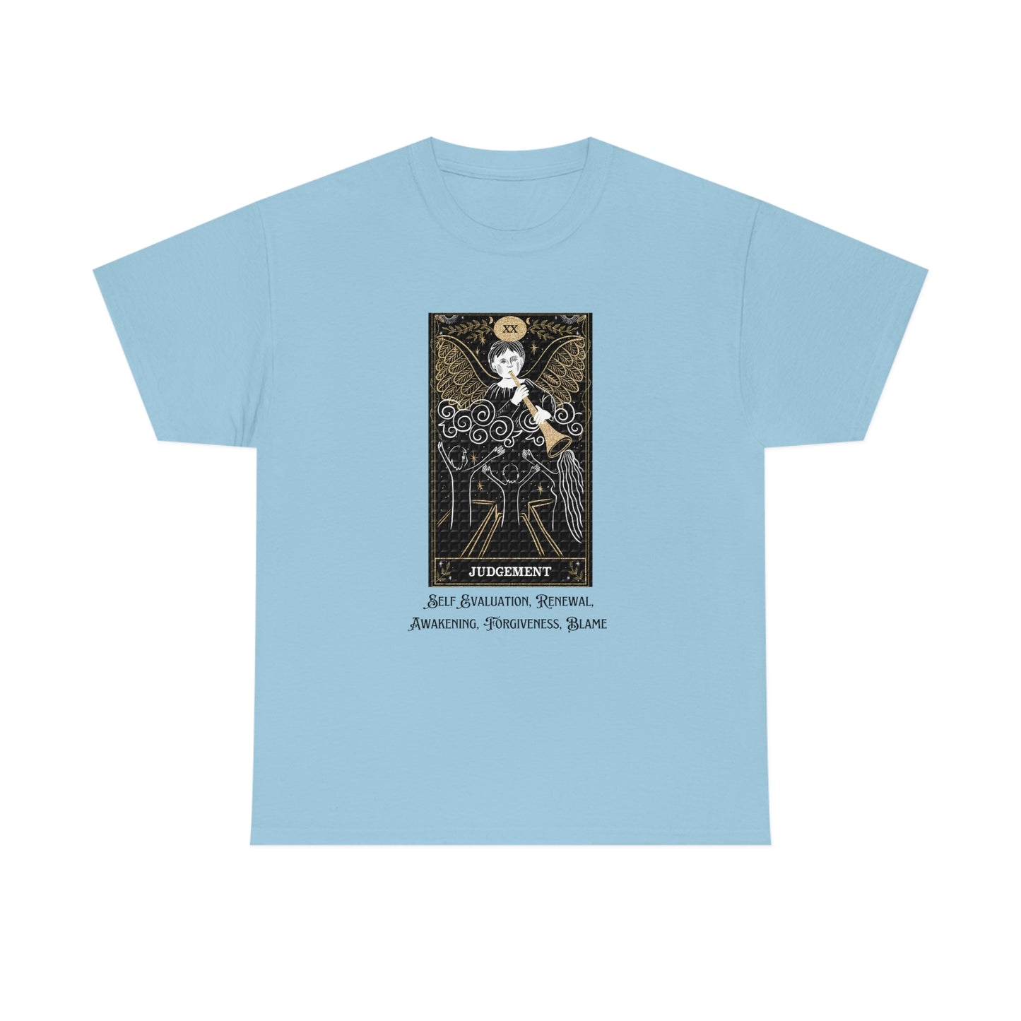 Judgement Tarot Card Unisex Heavy Cotton Tee