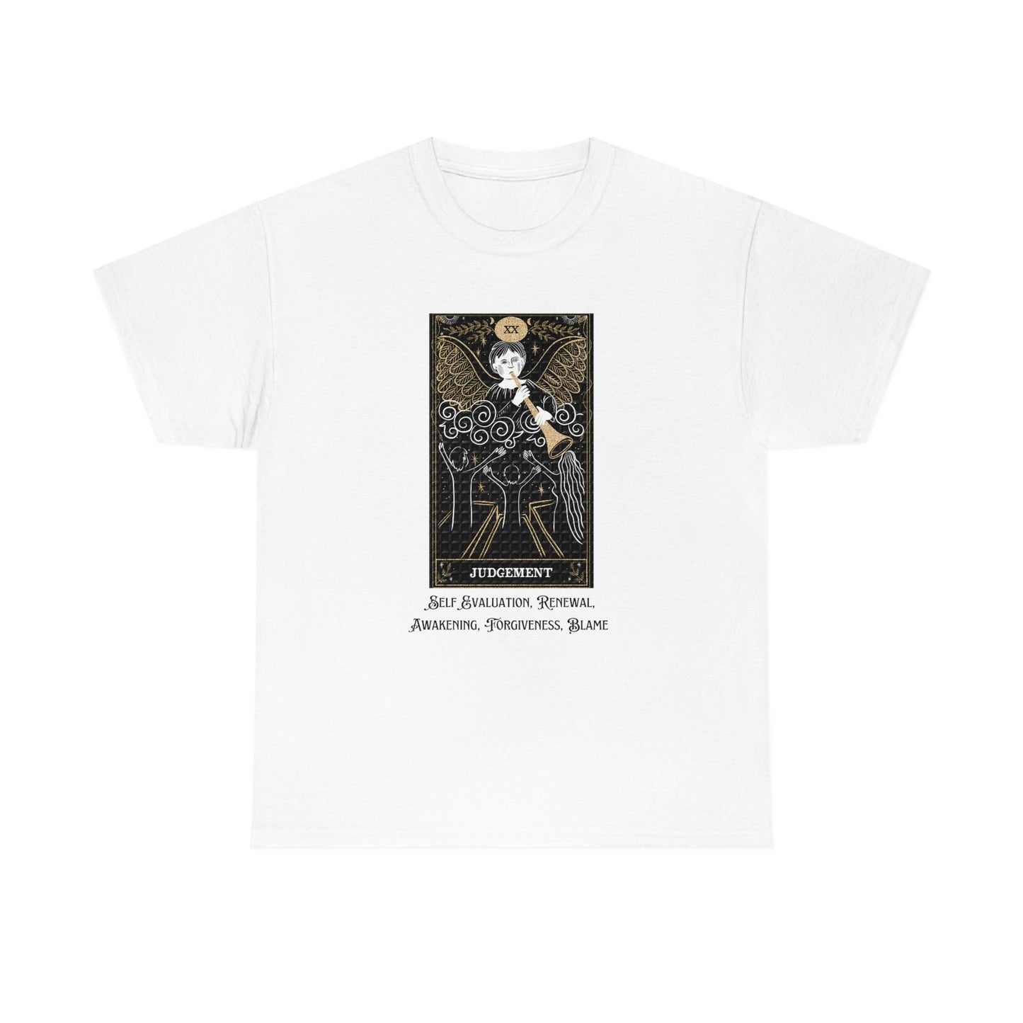 Judgement Tarot Card Unisex Heavy Cotton Tee