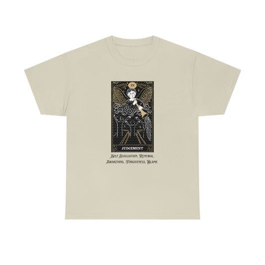 Judgement Tarot Card Unisex Heavy Cotton Tee