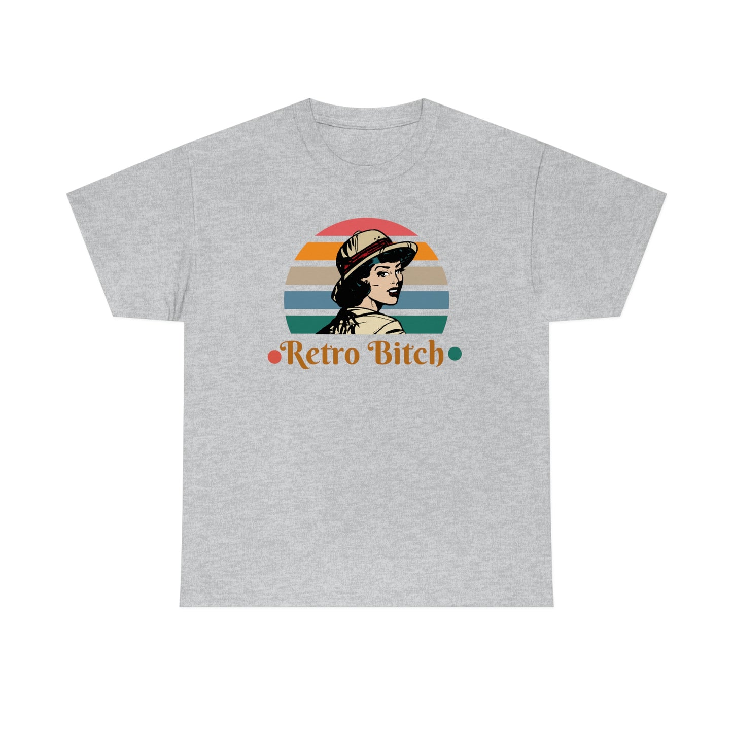 Retro 80’s Biatch Unisex Heavy Cotton Tee