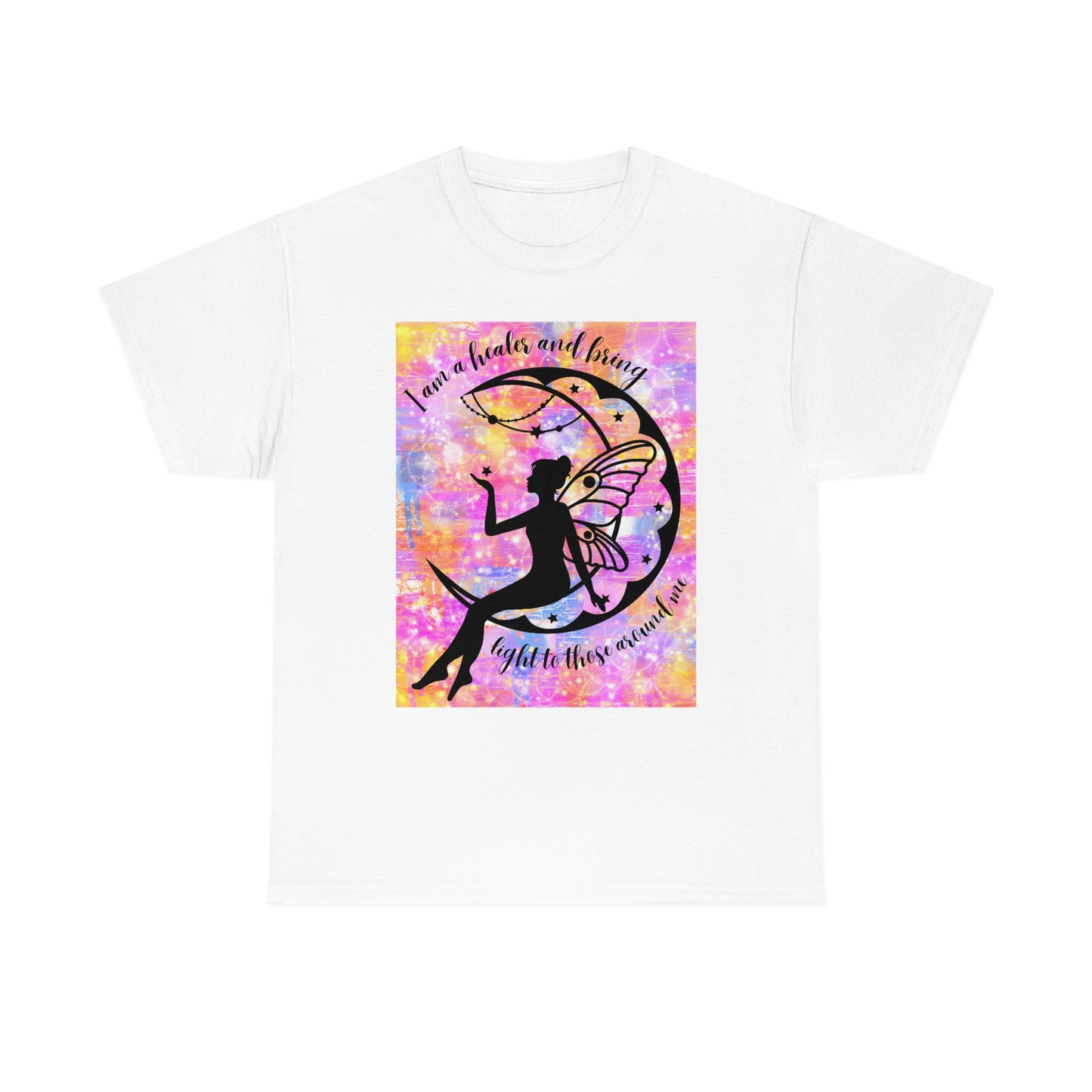 Healing Moon Goddess Unisex Heavy Cotton Tee