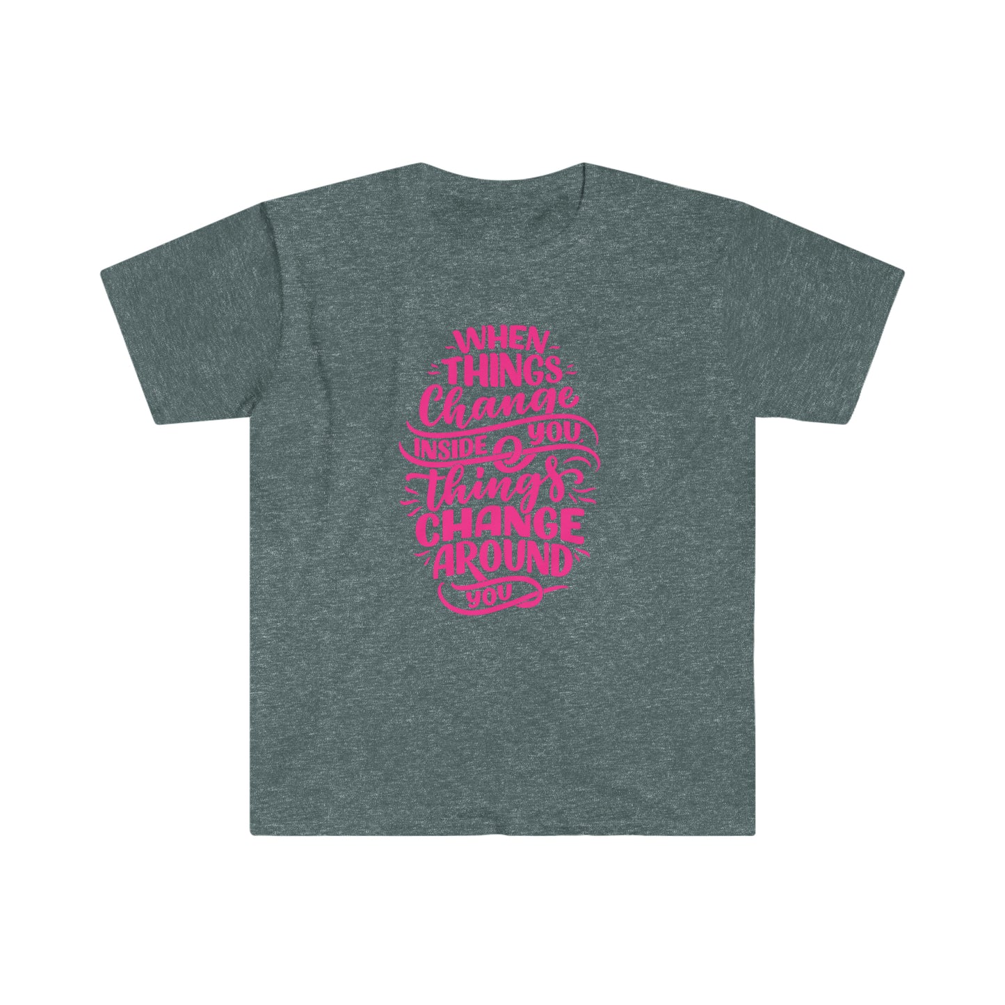 Change for Self Love  Unisex Softstyle T-Shirt